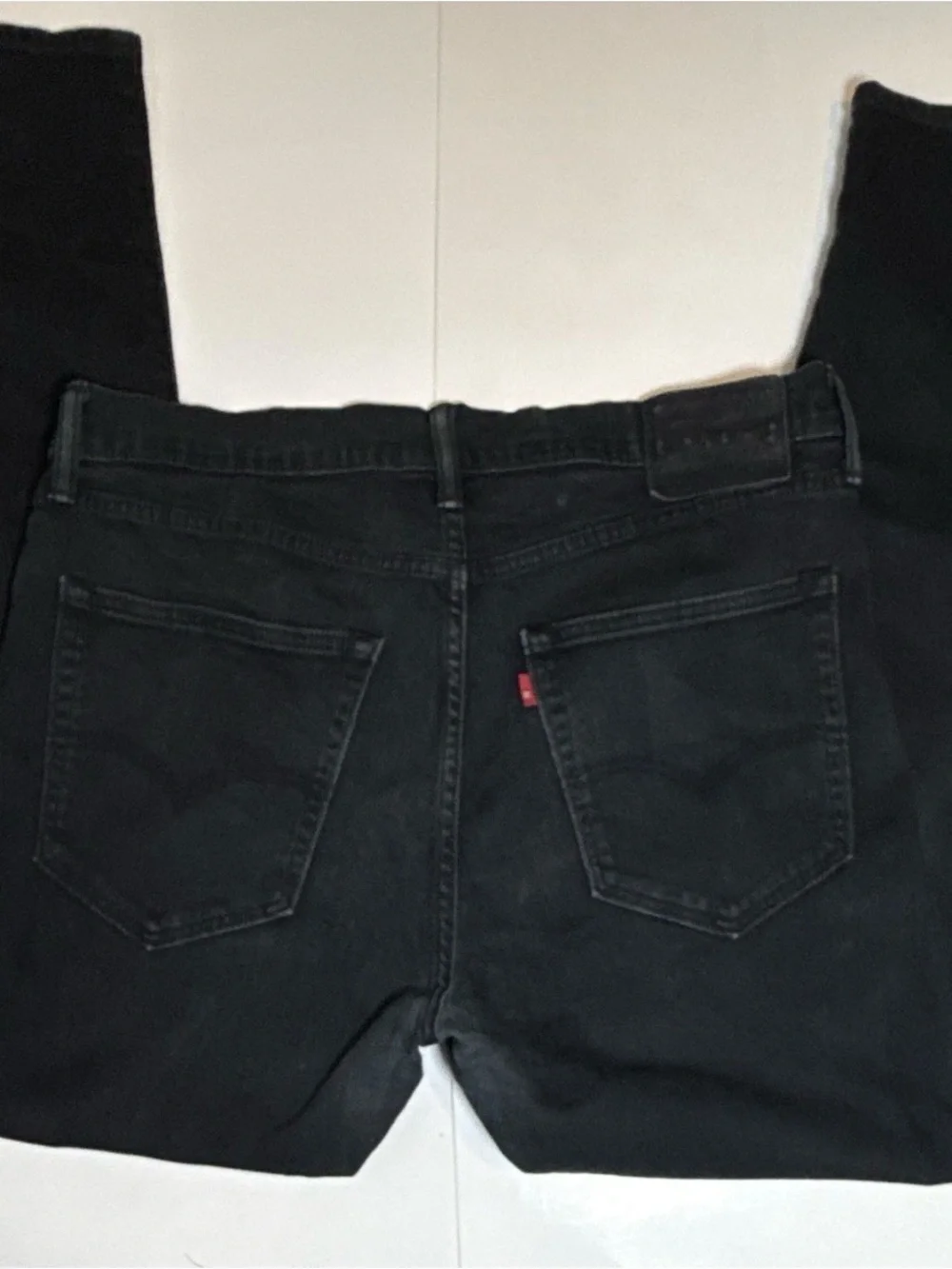 Levi's 512 Vintage Black Slim Men's Denim Jeans 36x32